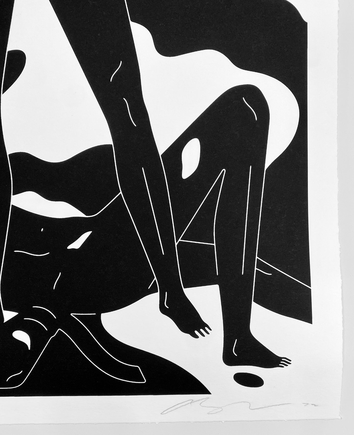 Artist signature and year