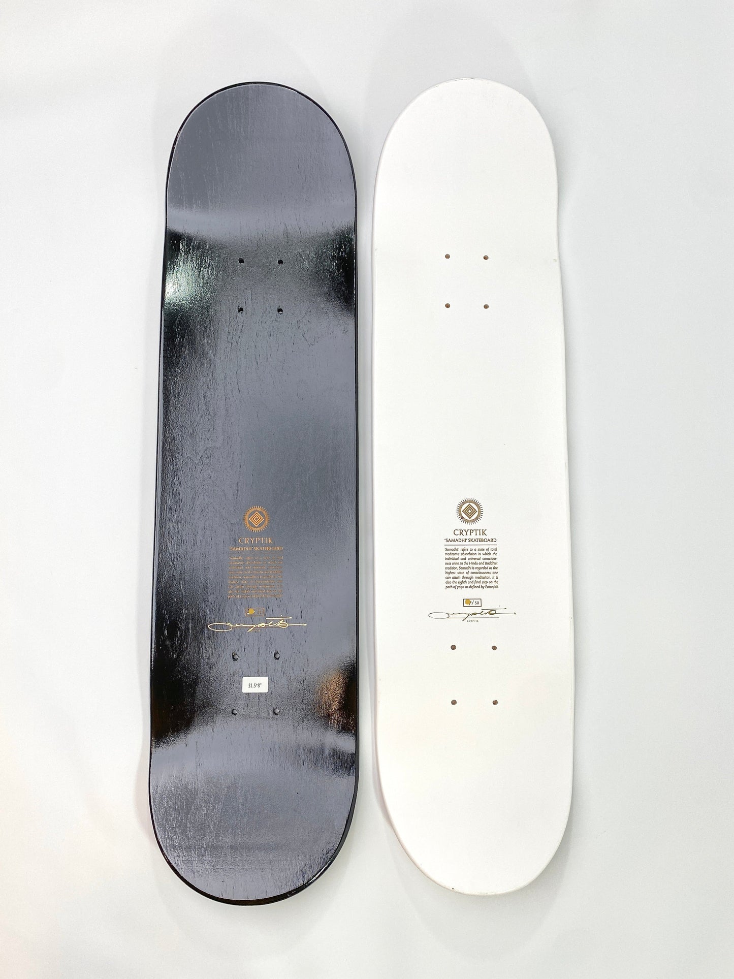 Cryptik Samadhi Skateboard Set Top