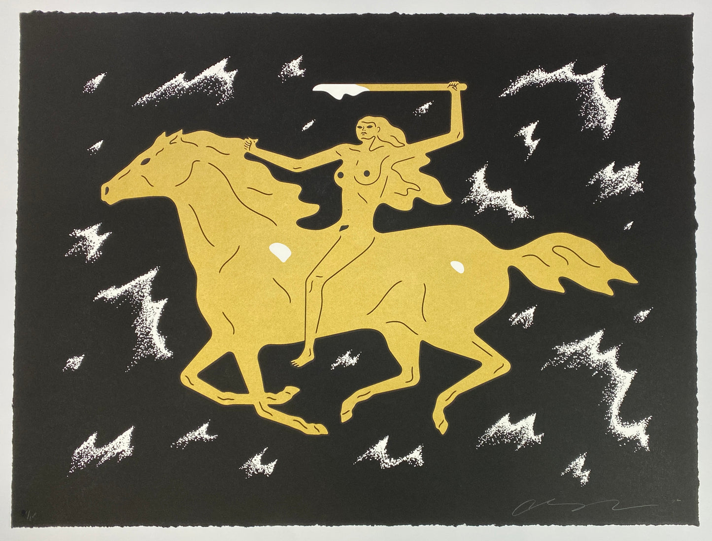 Cleon Peterson Sirens of the Night Gold