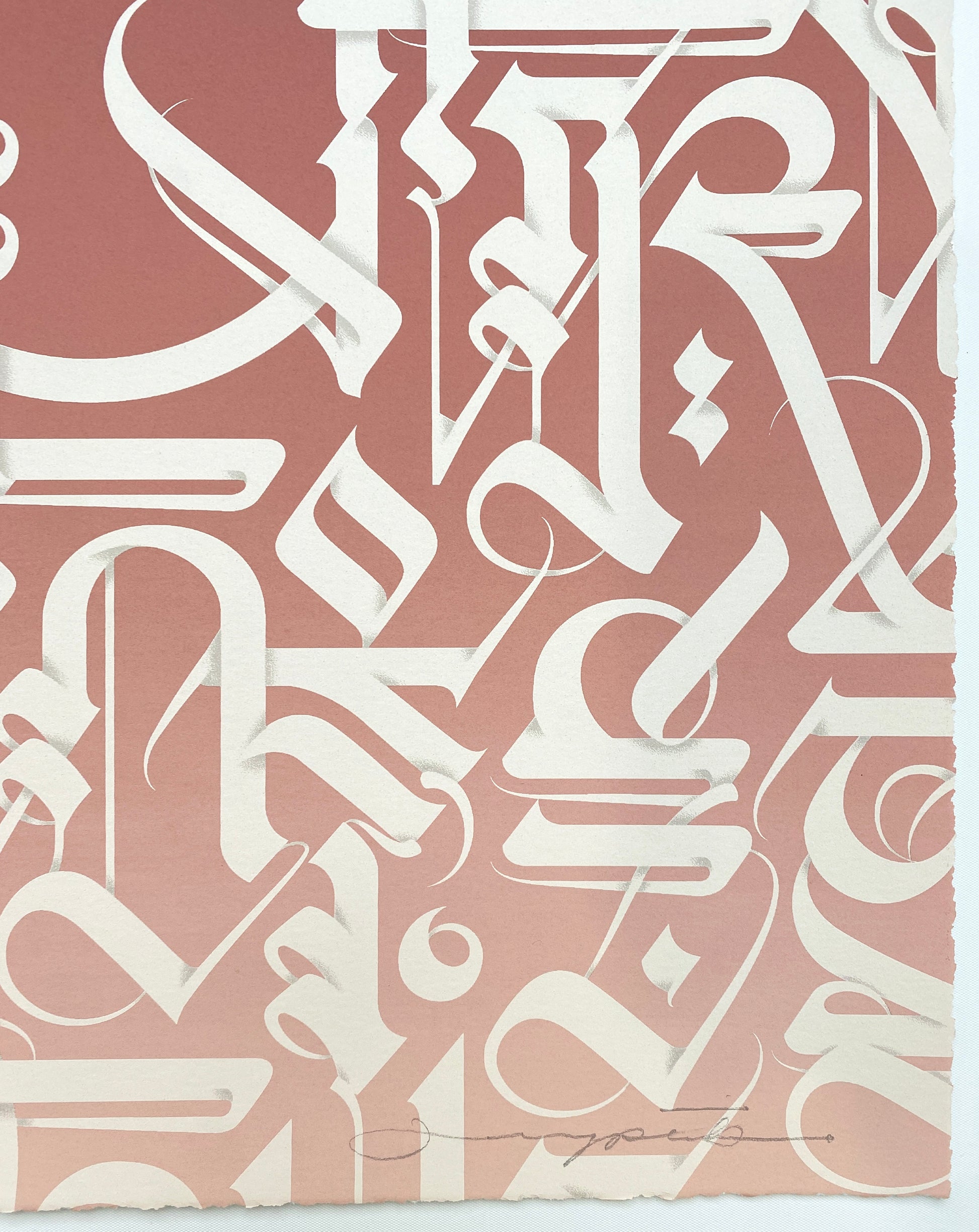 Cryptik Eternal. Artist signature bottom right corner of print