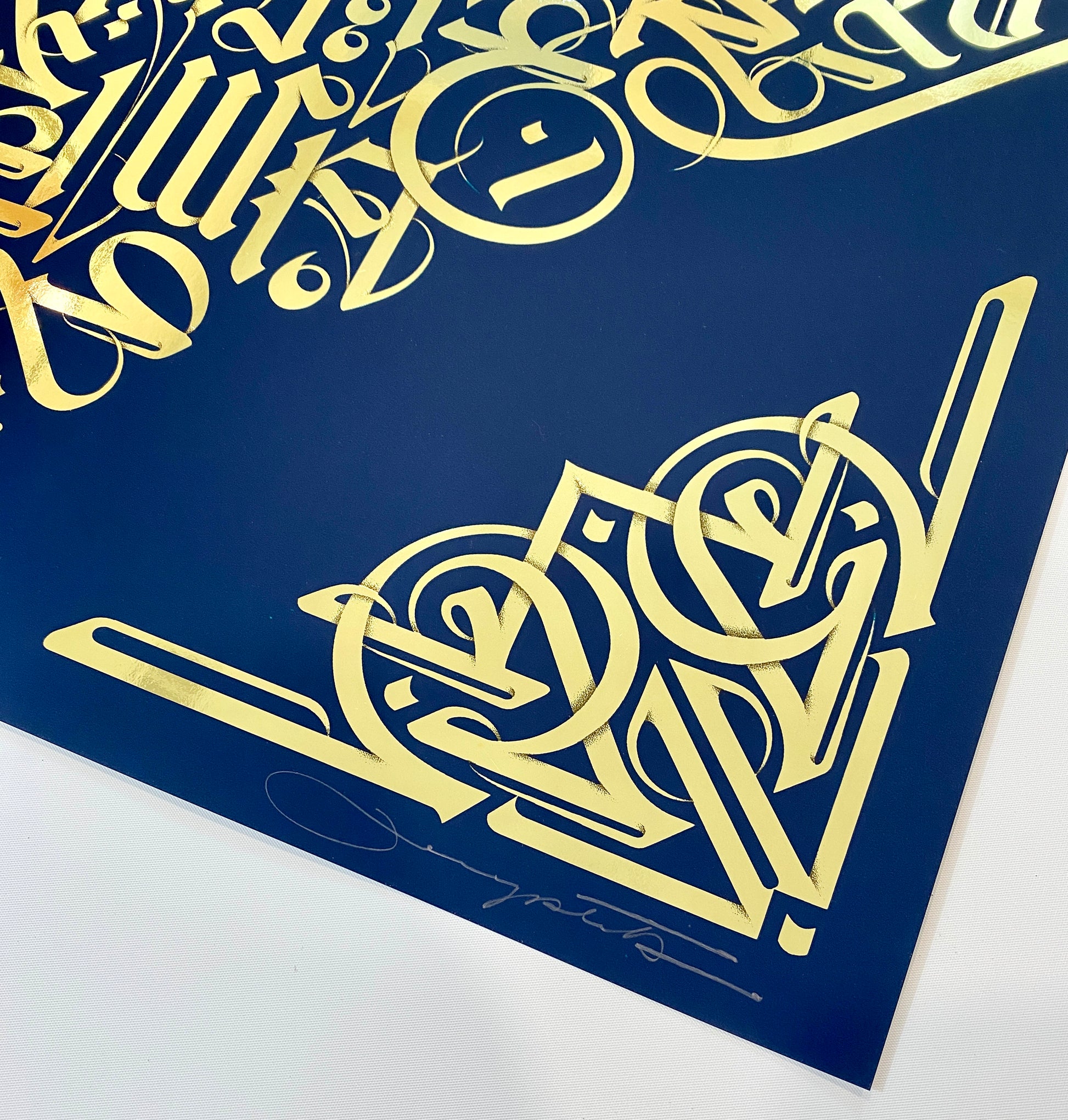 Cryptik Eye Of The Beholder. Signature on bottom right corner of print