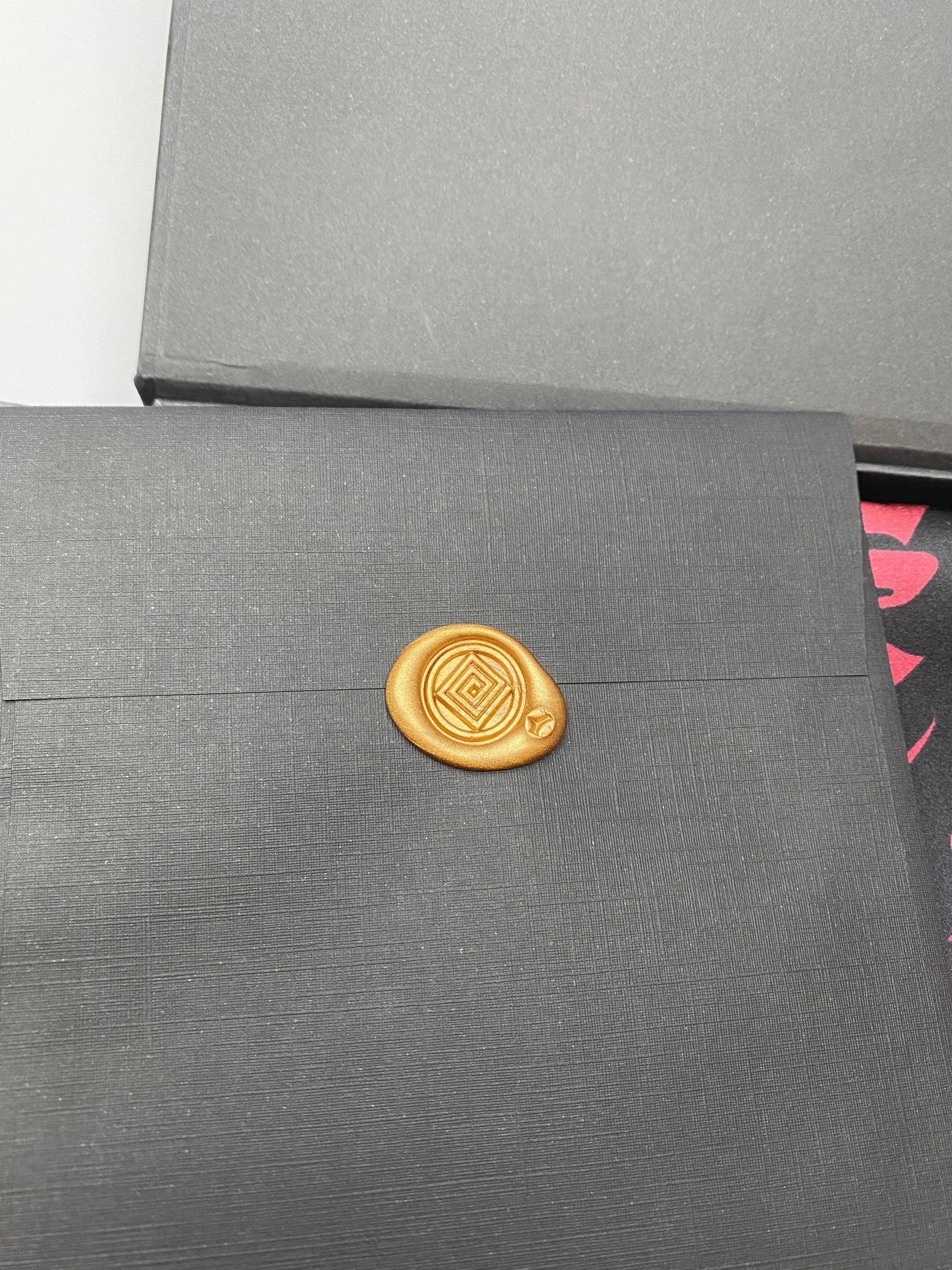 Cryptik LOVELETTER certificate of authenticity wax sealed 