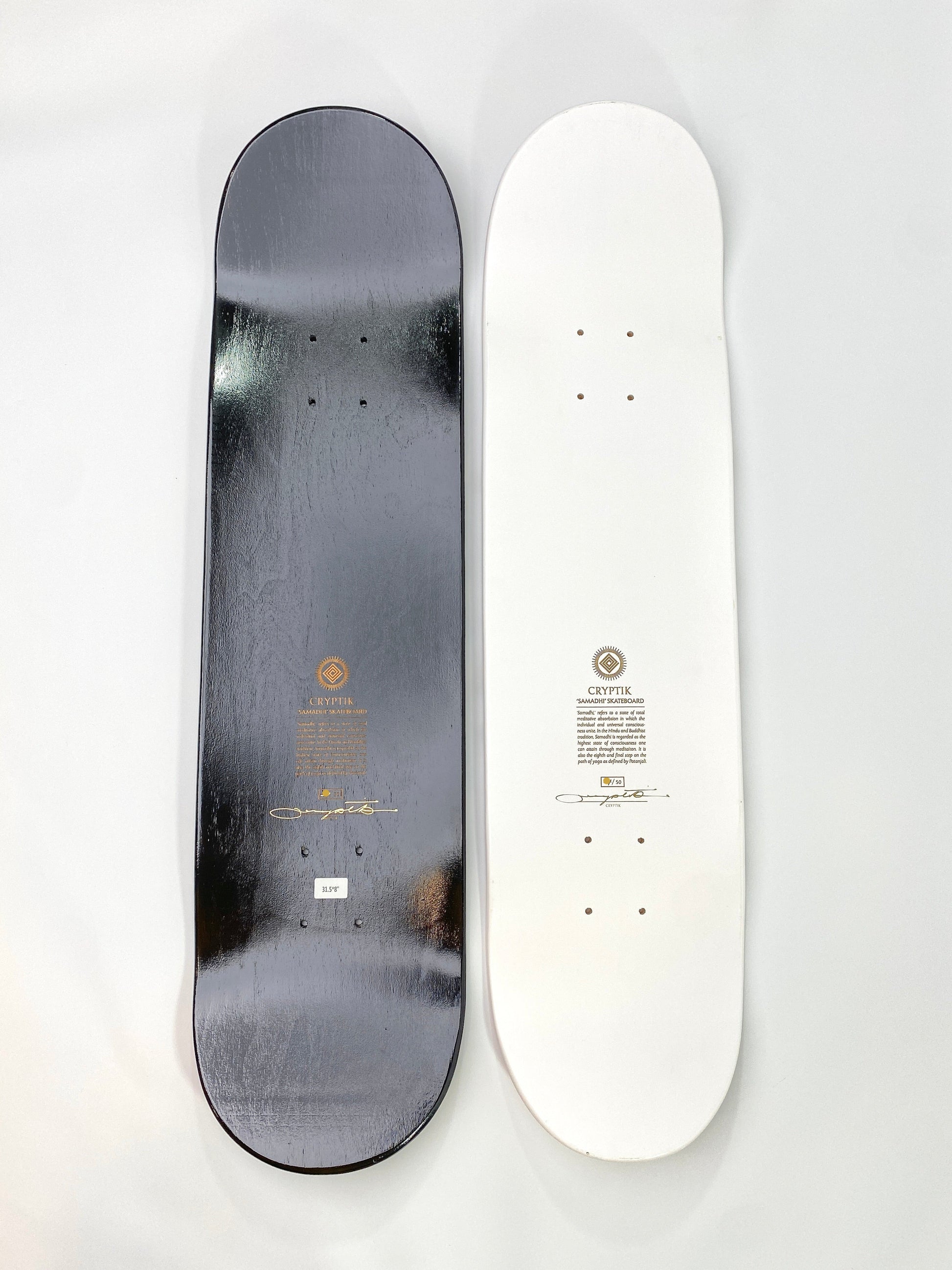 Cryptik Samadhi Skateboard Set Top