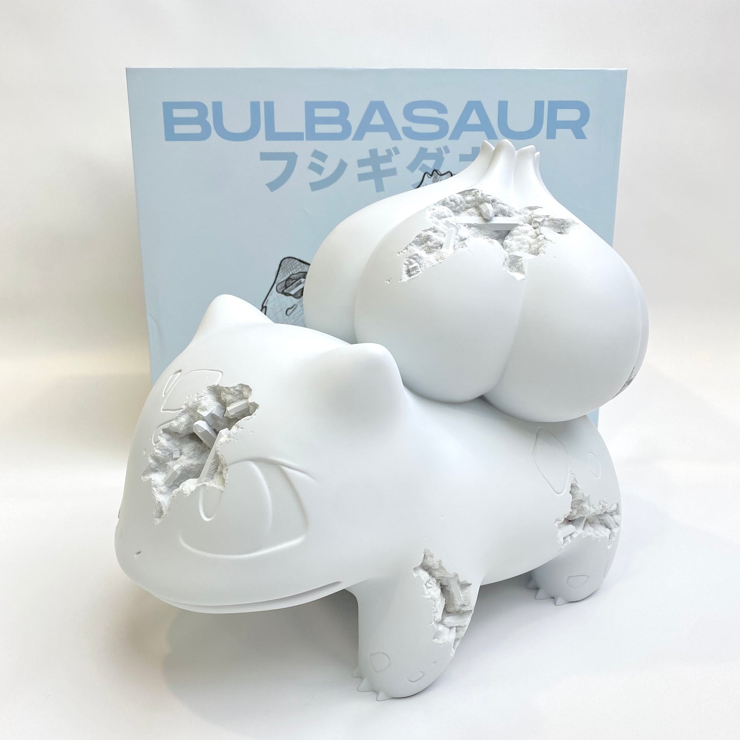 Daniel Arsham Crystalized Bulbasaur front profile