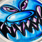 Kenny Scharf BLUESTER artist signature
