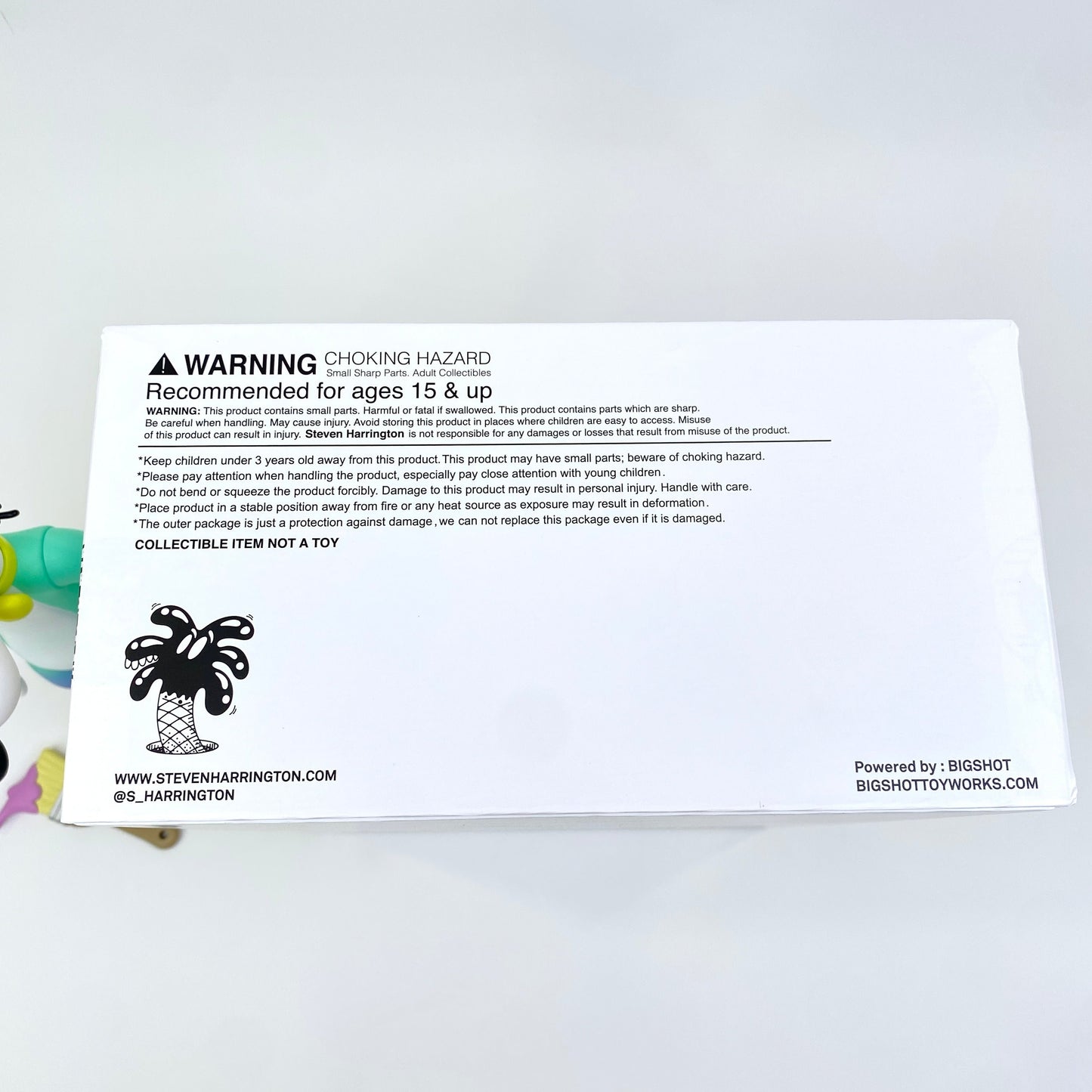 Steven Harrington Subconscious "Gradient" showing box label.