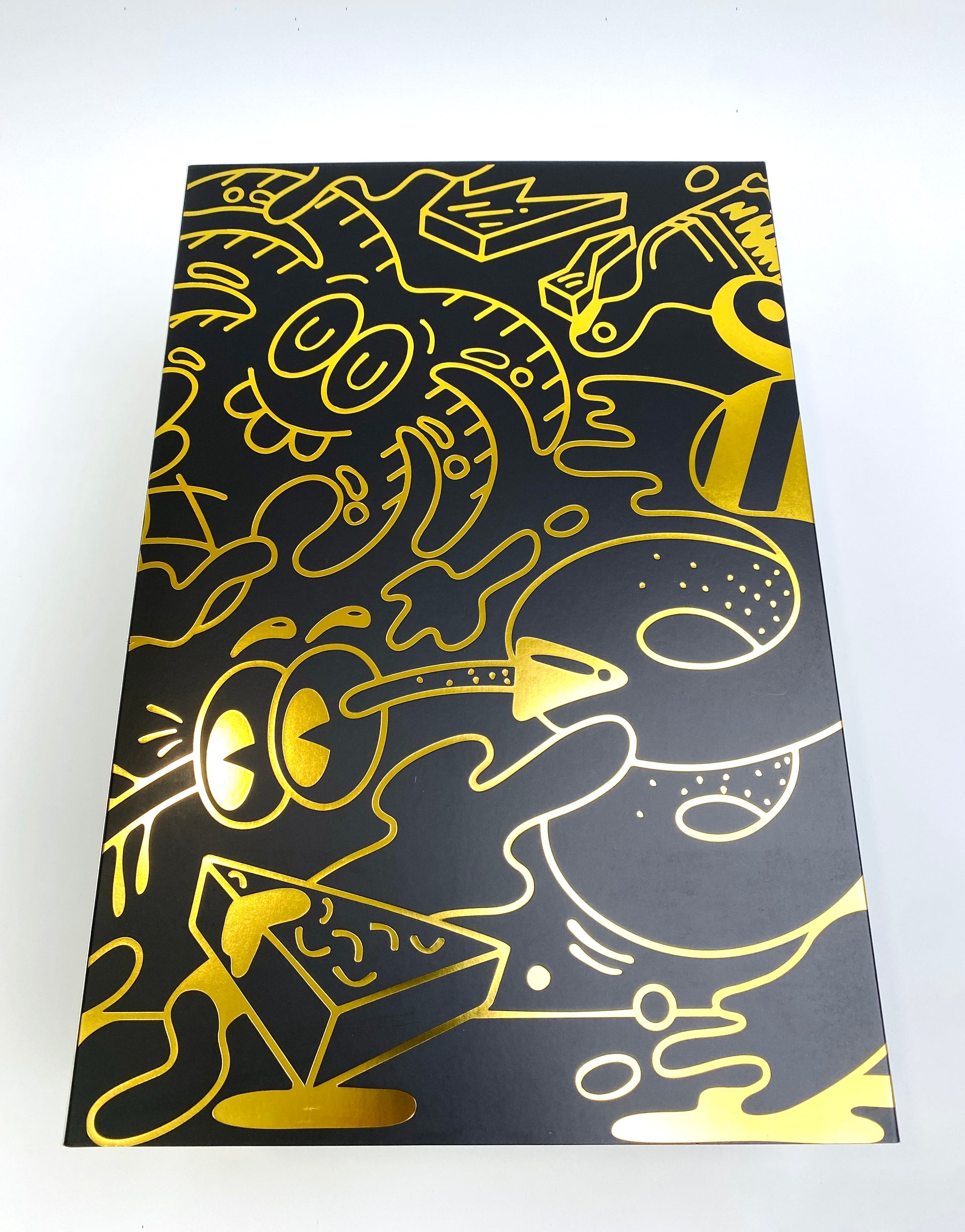 Steven Harrington Subconscious "Gradient" outer box sleeve (black and gold)