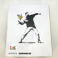 Brandalism Medicom Toy Banksy Flower Bomber White Box Front