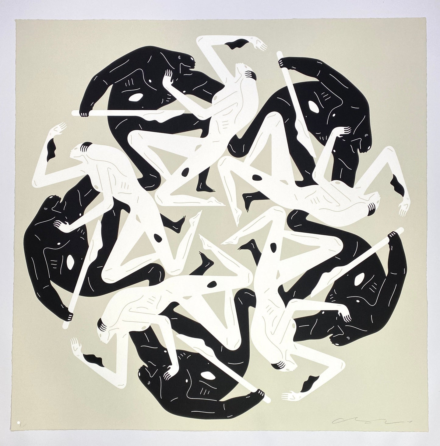 Cleon Peterson Flowers of Evil The Kiss Bone