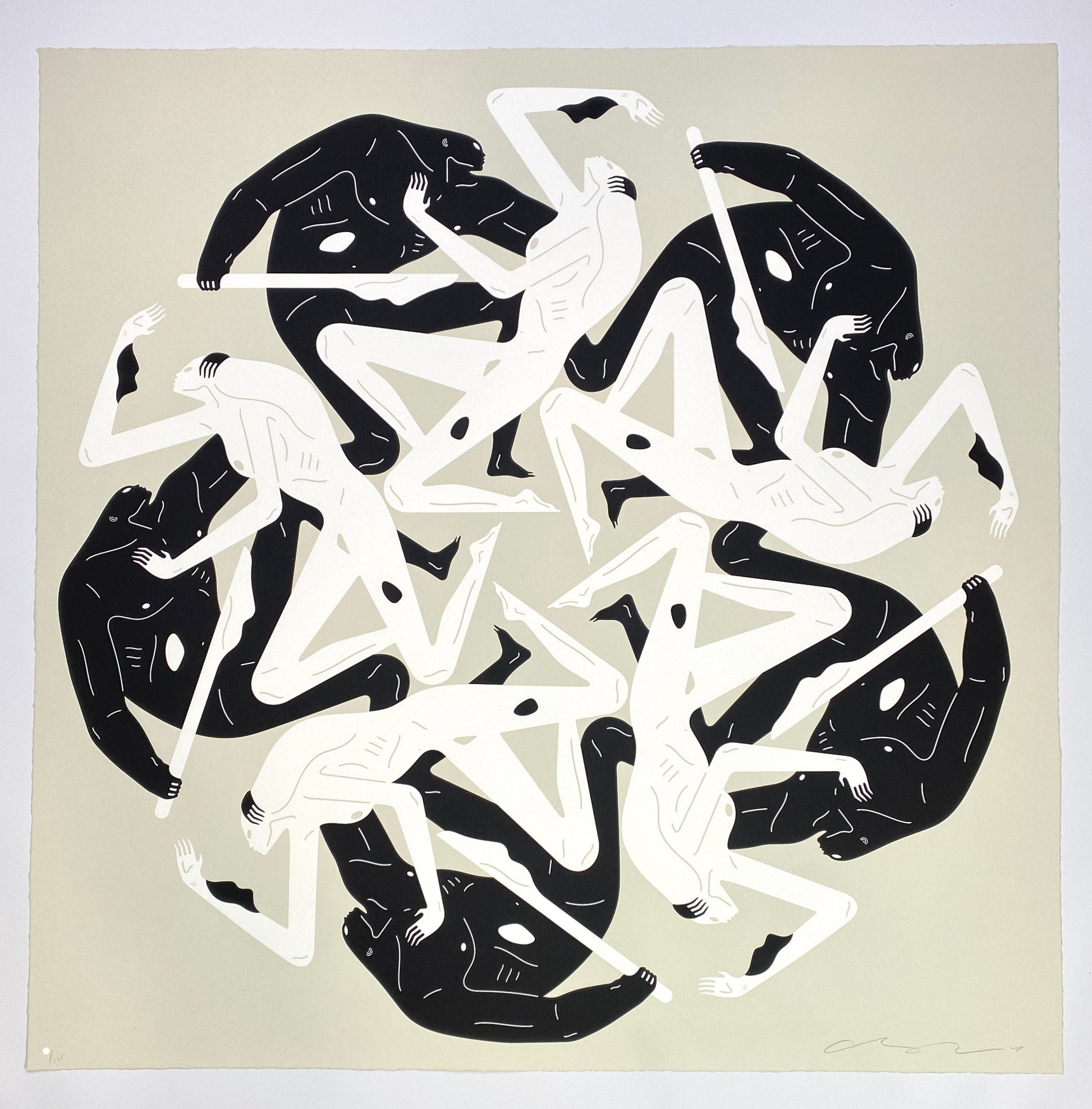 Cleon Peterson Flowers of Evil The Kiss Bone