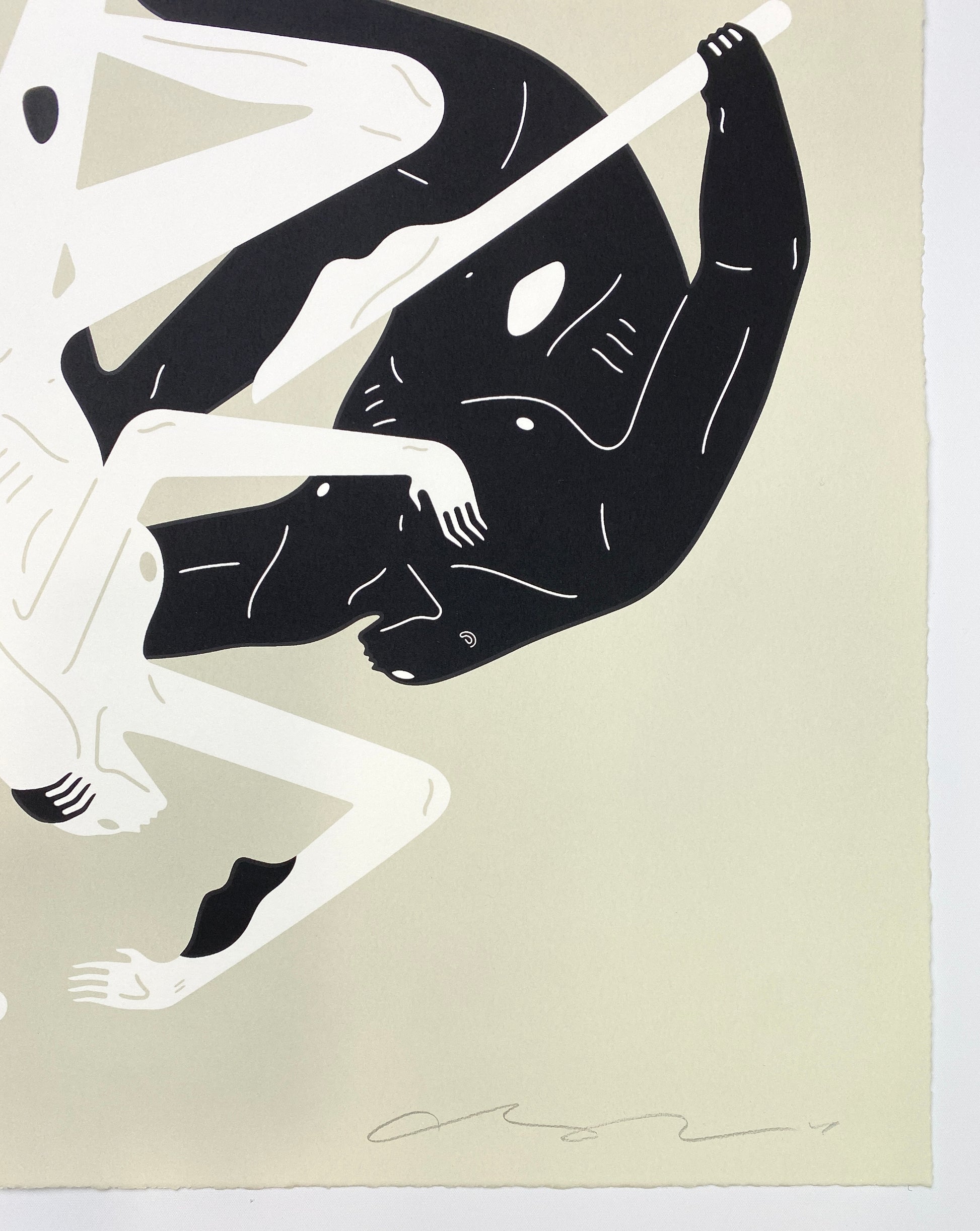 Cleon Peterson Flowers of Evil The Kiss Bone Bottom Right Corner