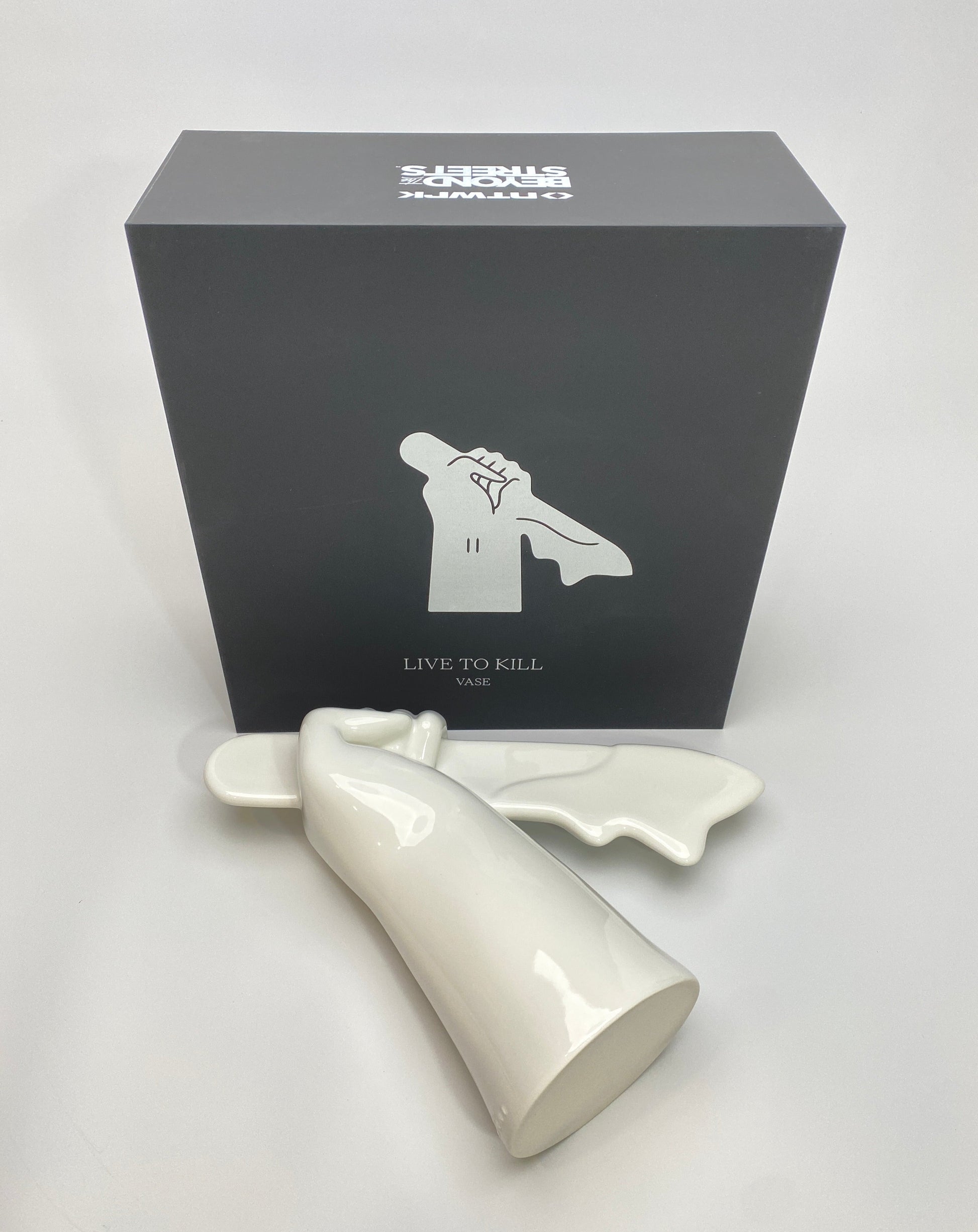 Cleon Peterson Live to Kill Flower Vase Laying