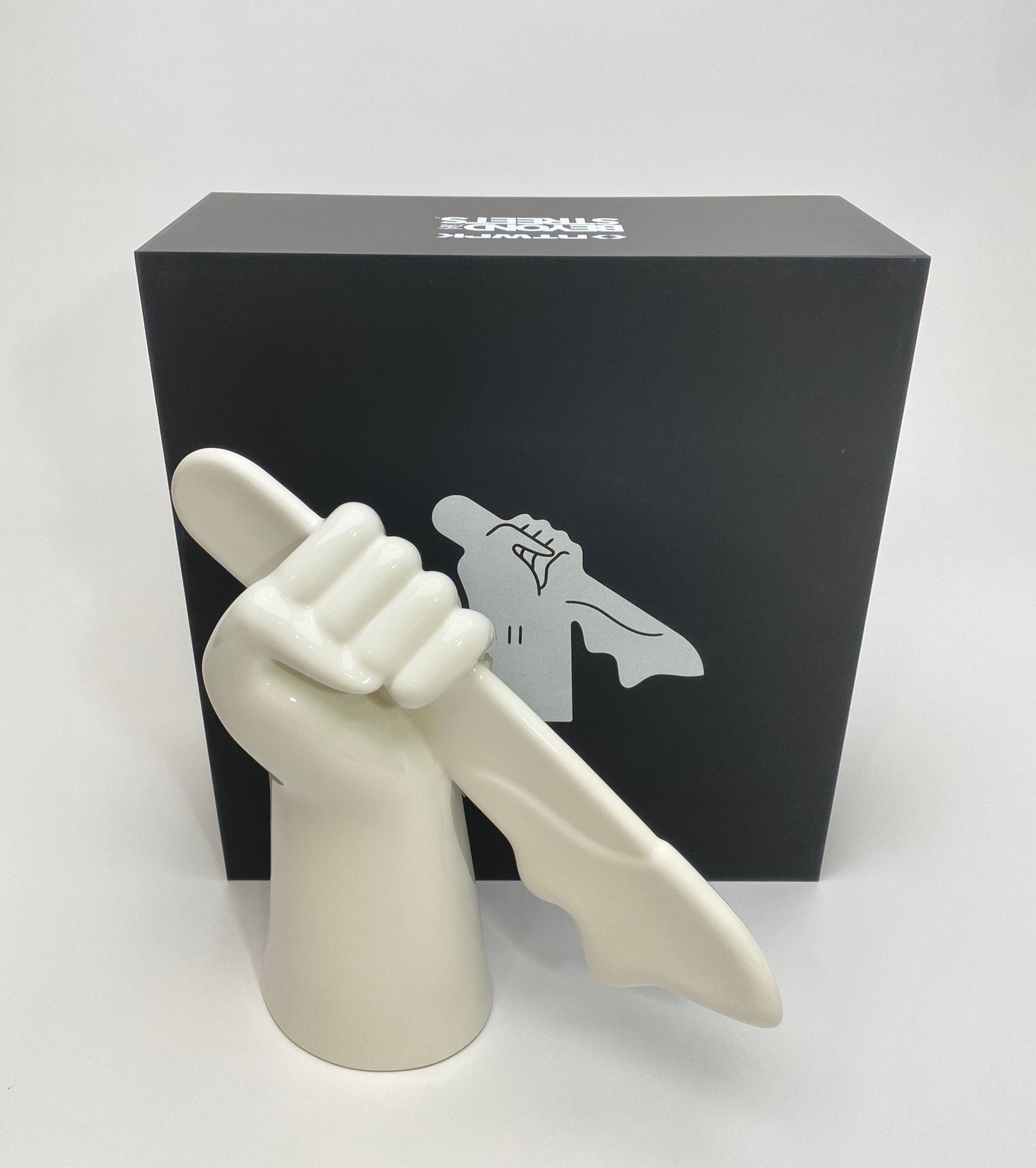 Cleon Peterson Live to Kill Flower Vase Front