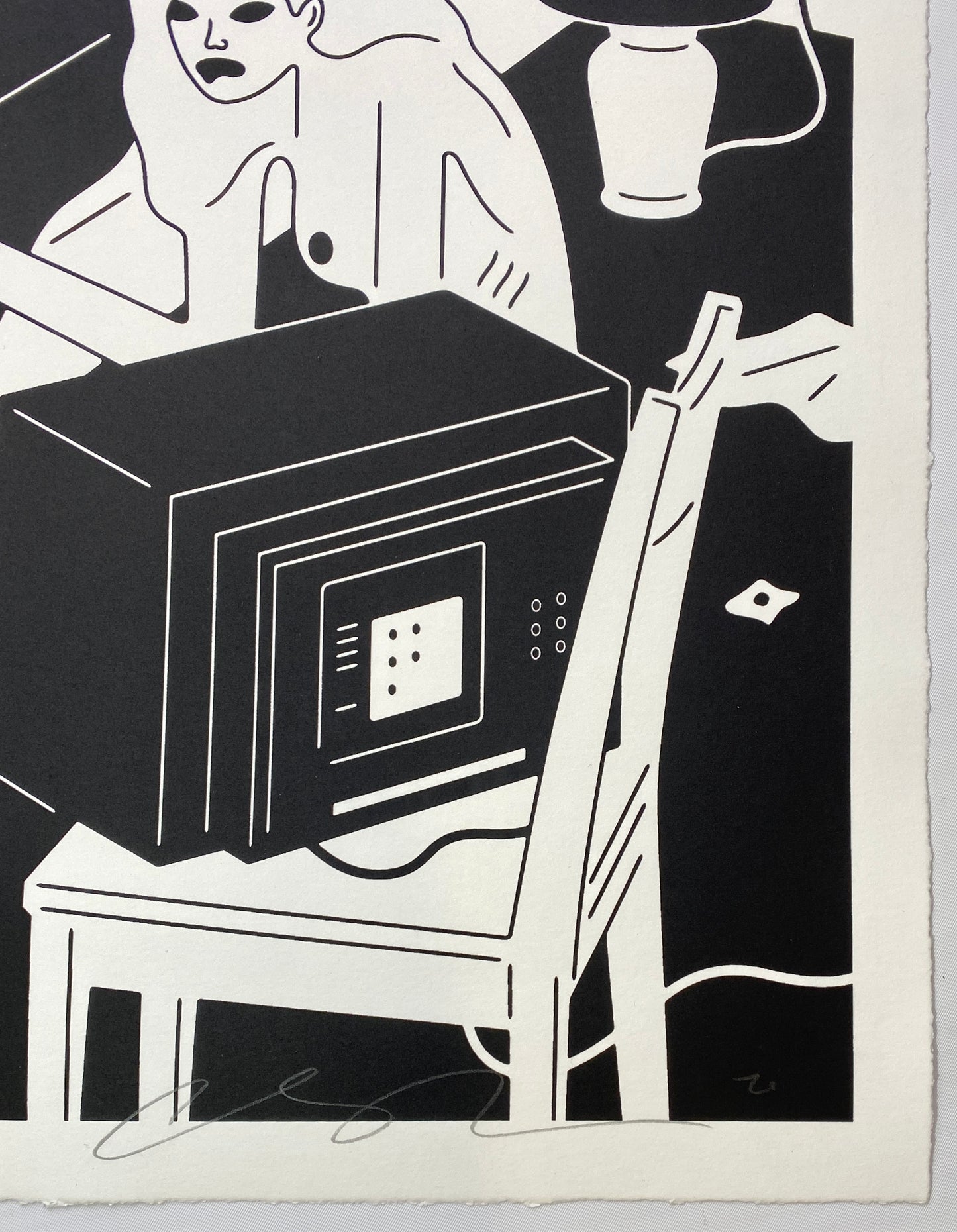 Cleon Peterson Park Ave White and Black Bottom Right Corner