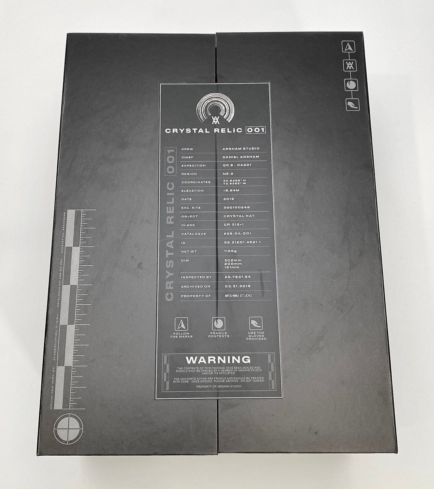 Daniel Arsham Crystal Relic 001 Sealed