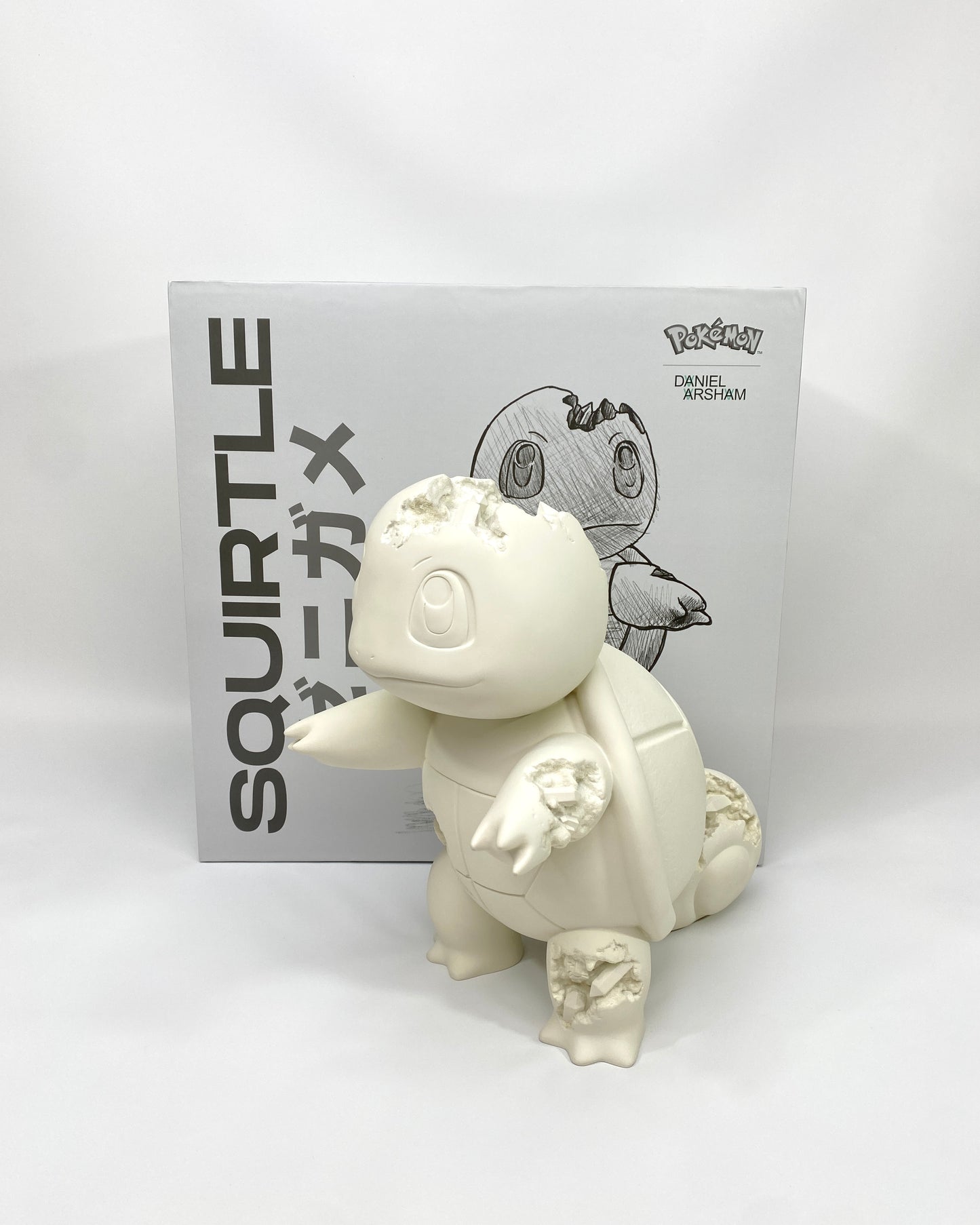 Daniel Arsham Crystalized Squirtle Side