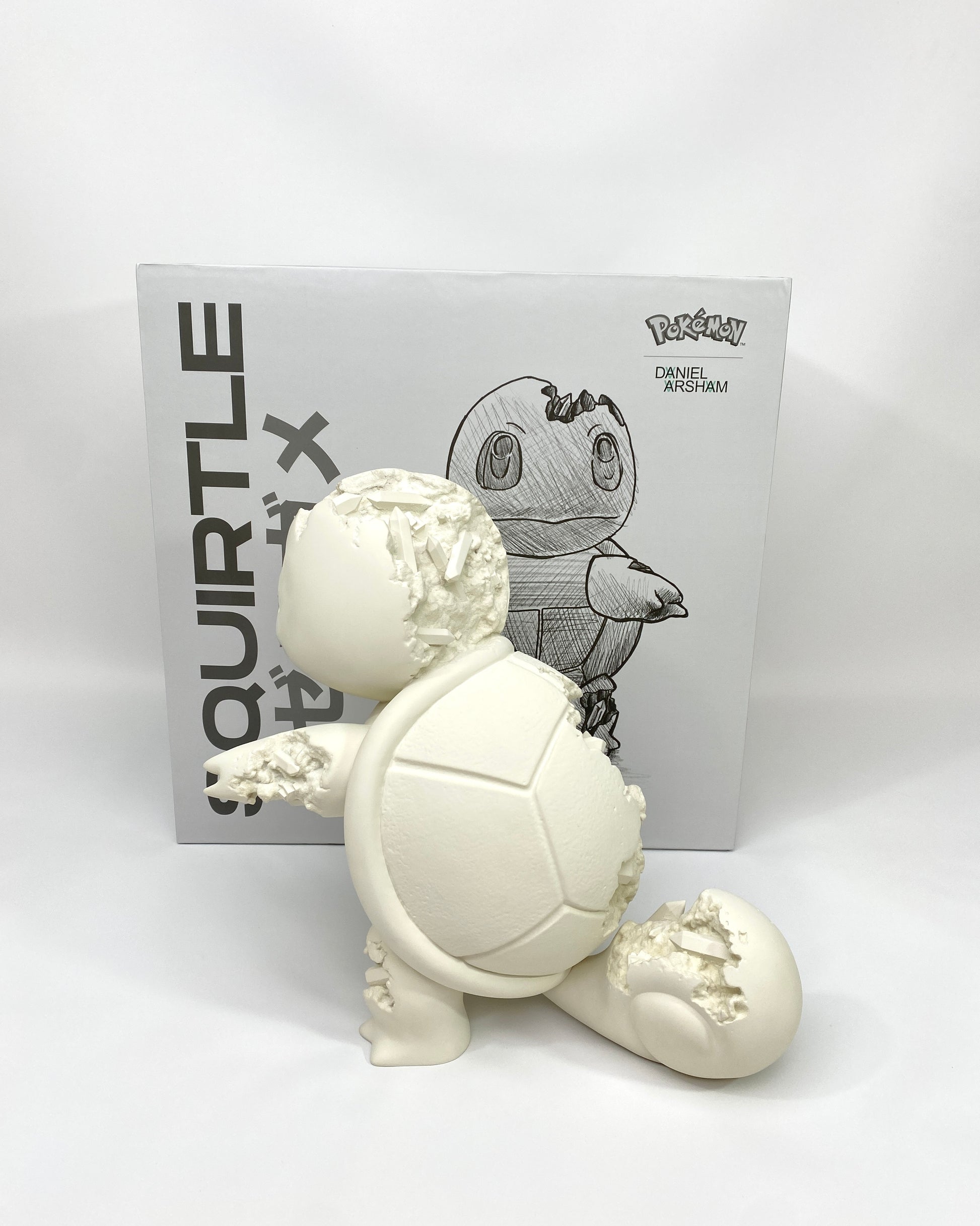 Daniel Arsham Crystalized Squirtle Back Left Side