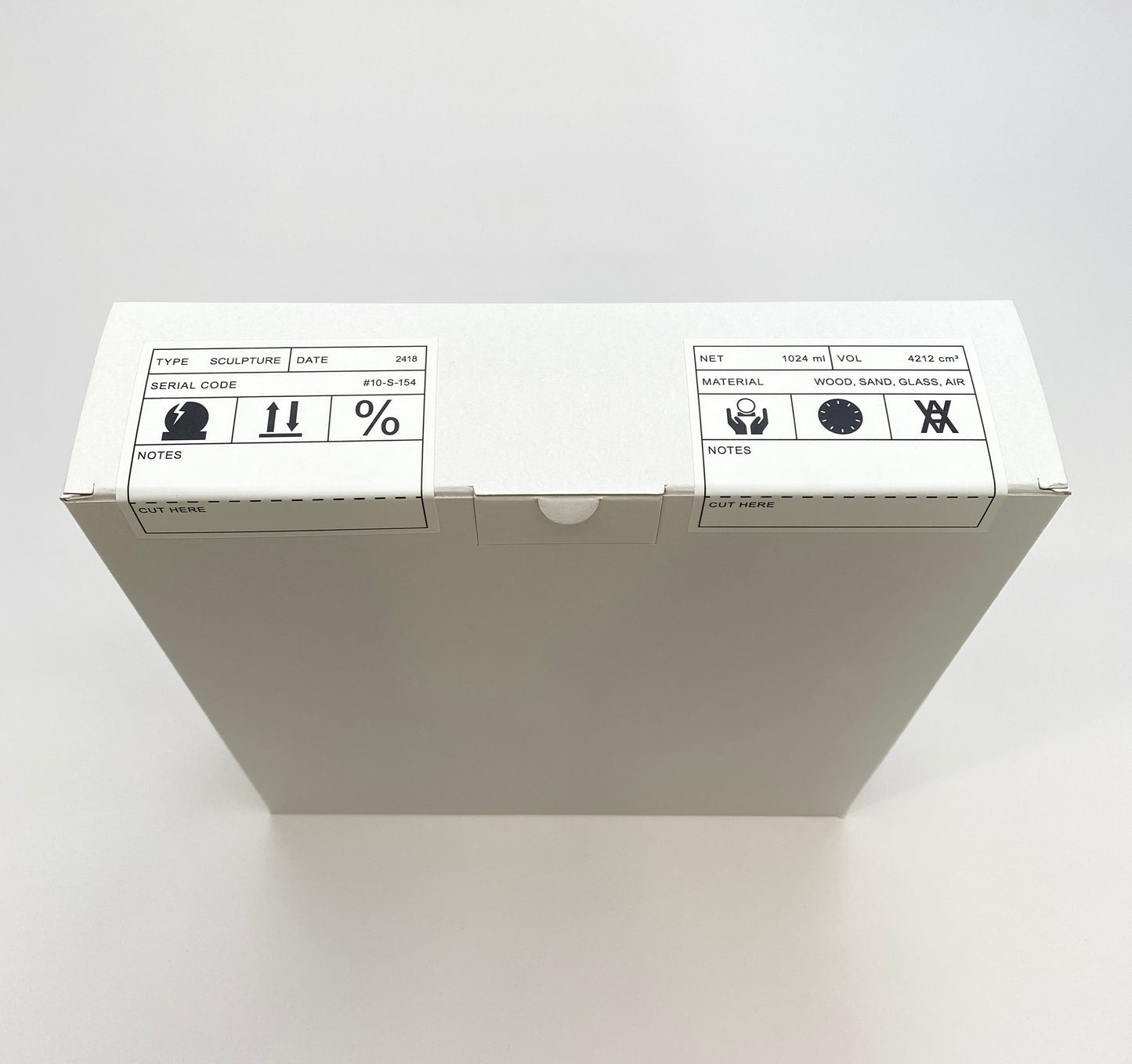 Daniel Arsham Pink Sand Circle Sealed Label