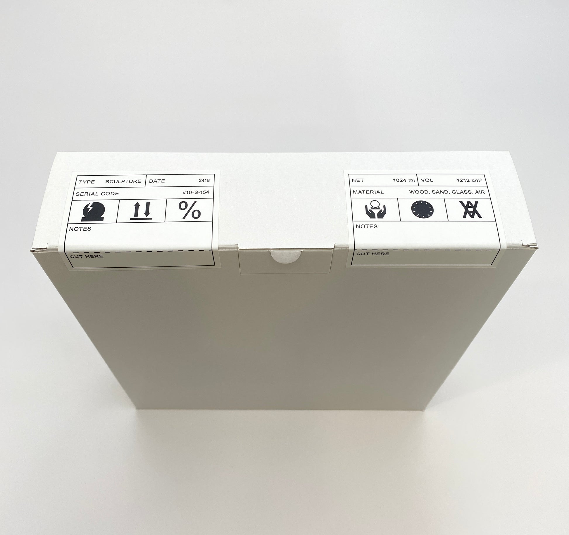 Daniel Arsham Pink Sand Circle Sealed Label