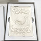 Daniel Arsham White Crystalized Mew Card Back