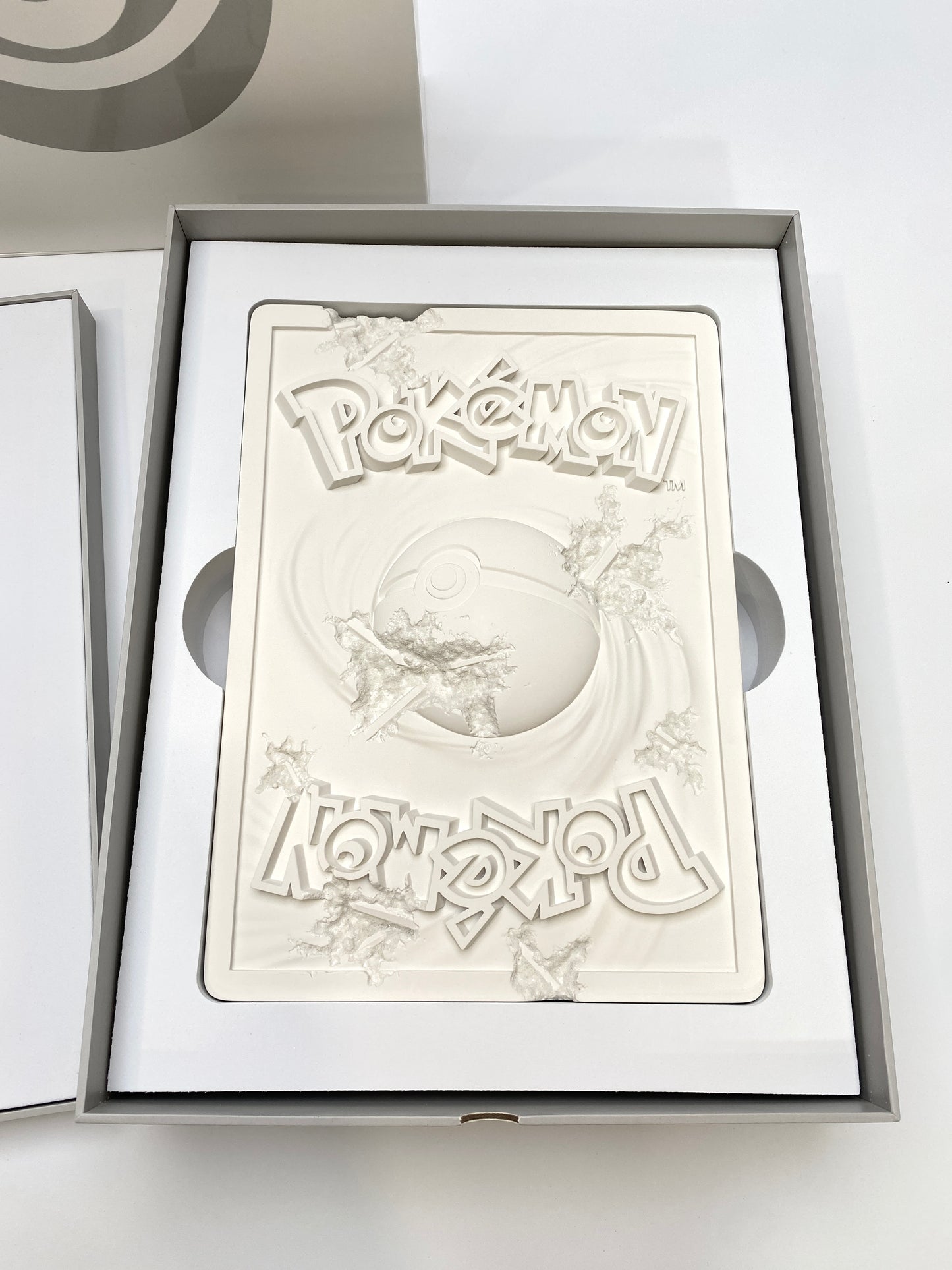 Daniel Arsham White Crystalized Mew Card Back