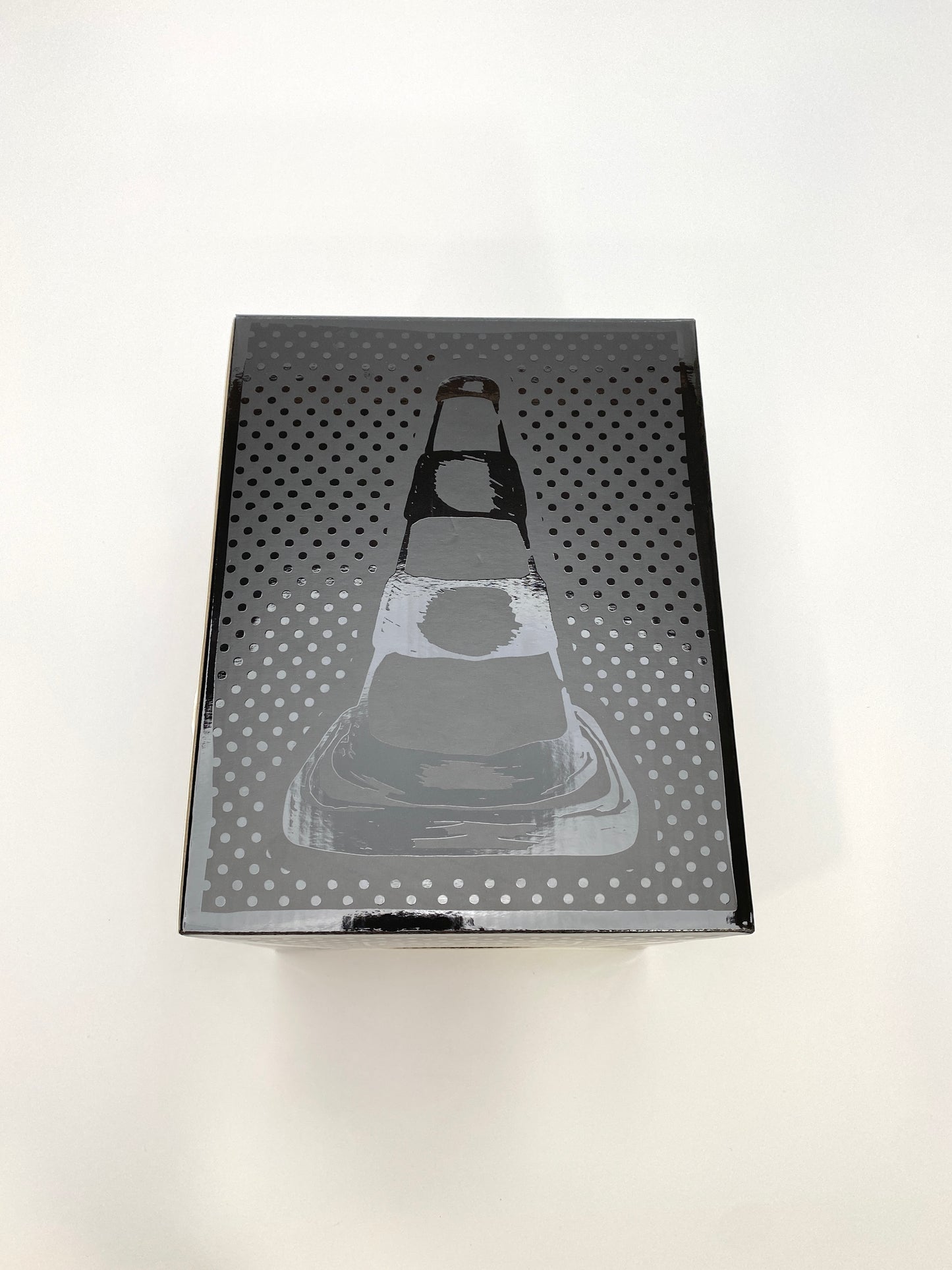 Joshua Vides Unfinished Business Traffic Cone Black Box Side 1