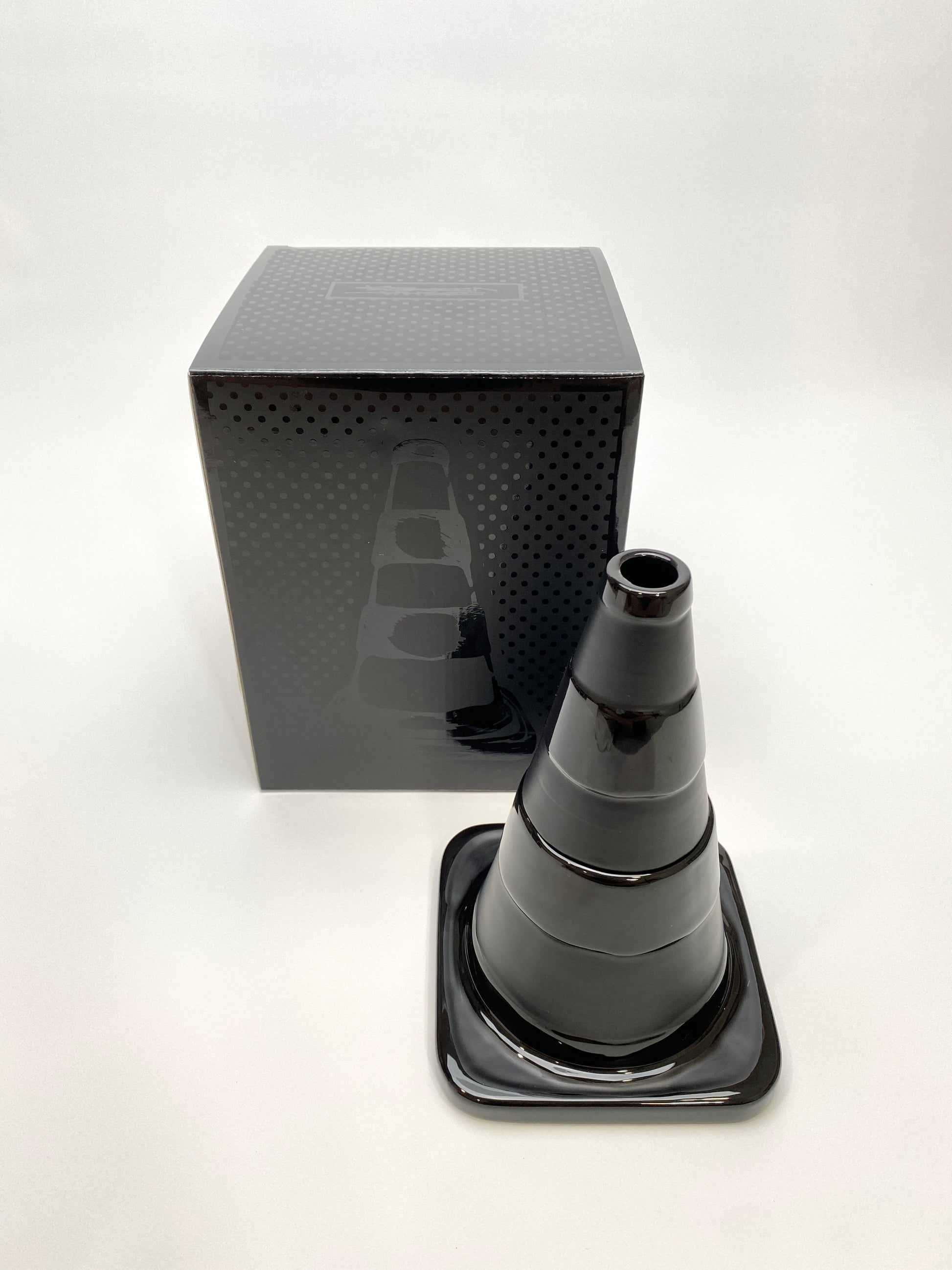 Joshua Vides Unfinished Business Traffic Cone Black