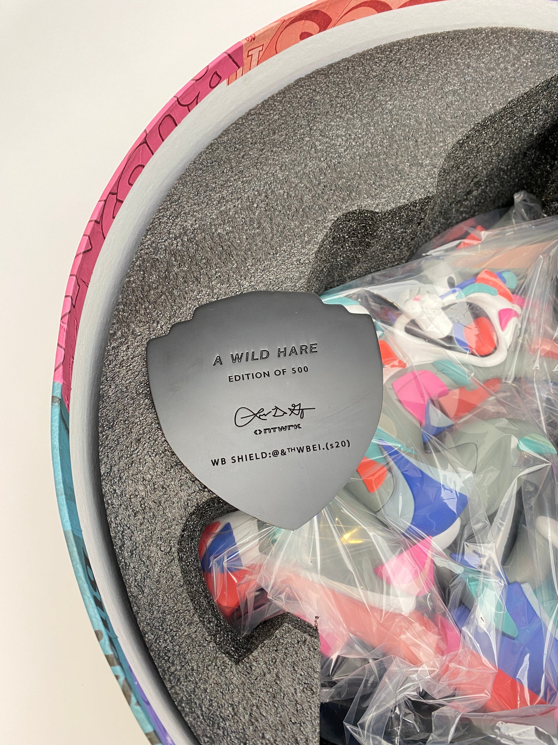 Louis De Guzman A Wild Hare Vinyl Authentication Shield