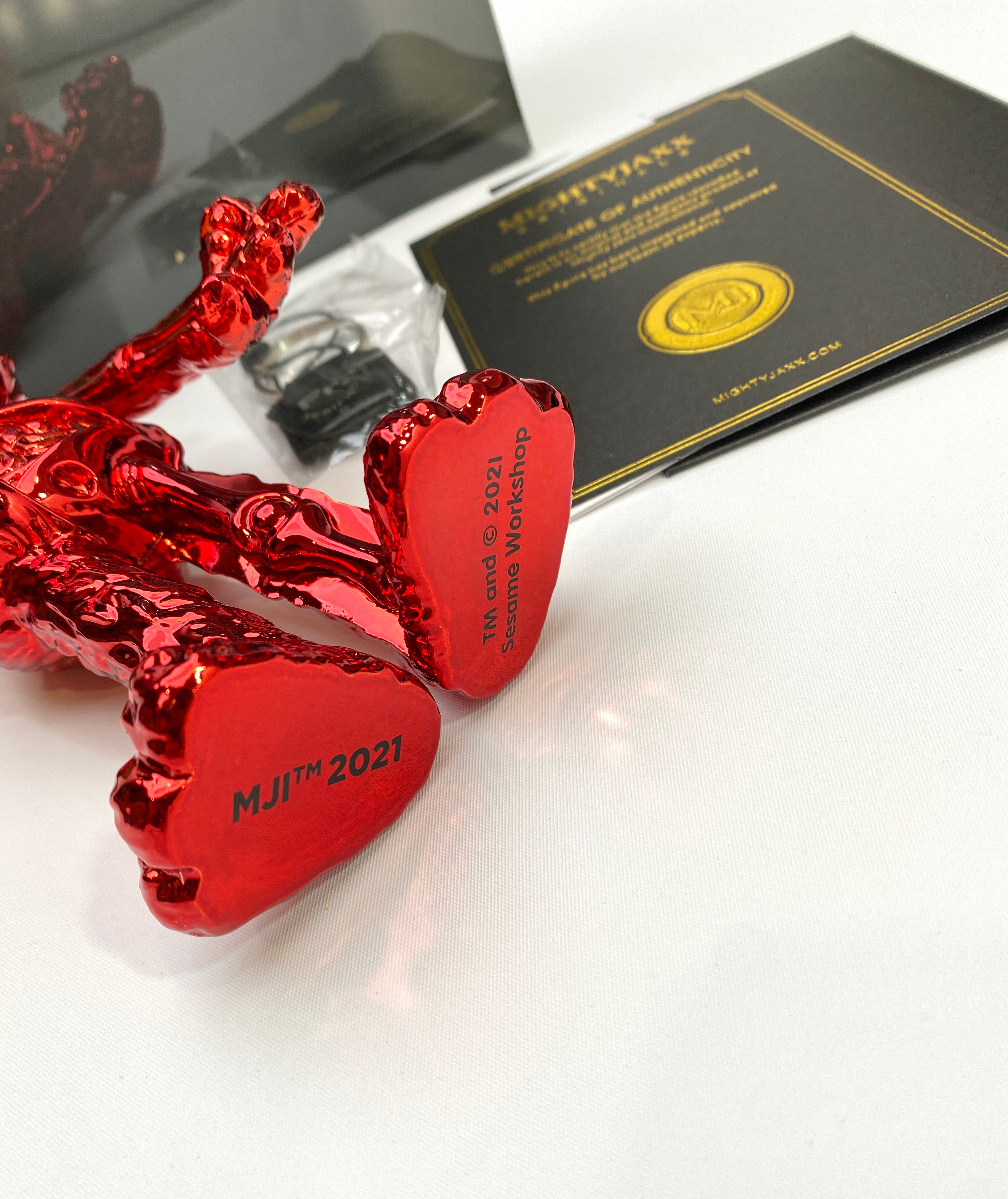 Mighty Jaxx XXRAY x Jason Freeny - Elmo Chrome Red & Complimentary