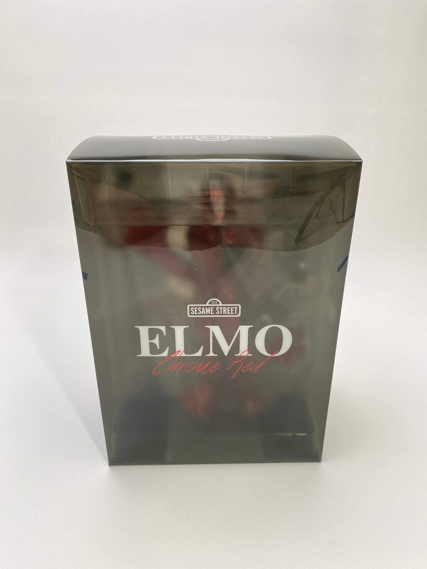 Mighty Jaxx XXRay Jason Freeny Elmo Chrome Red Box Front