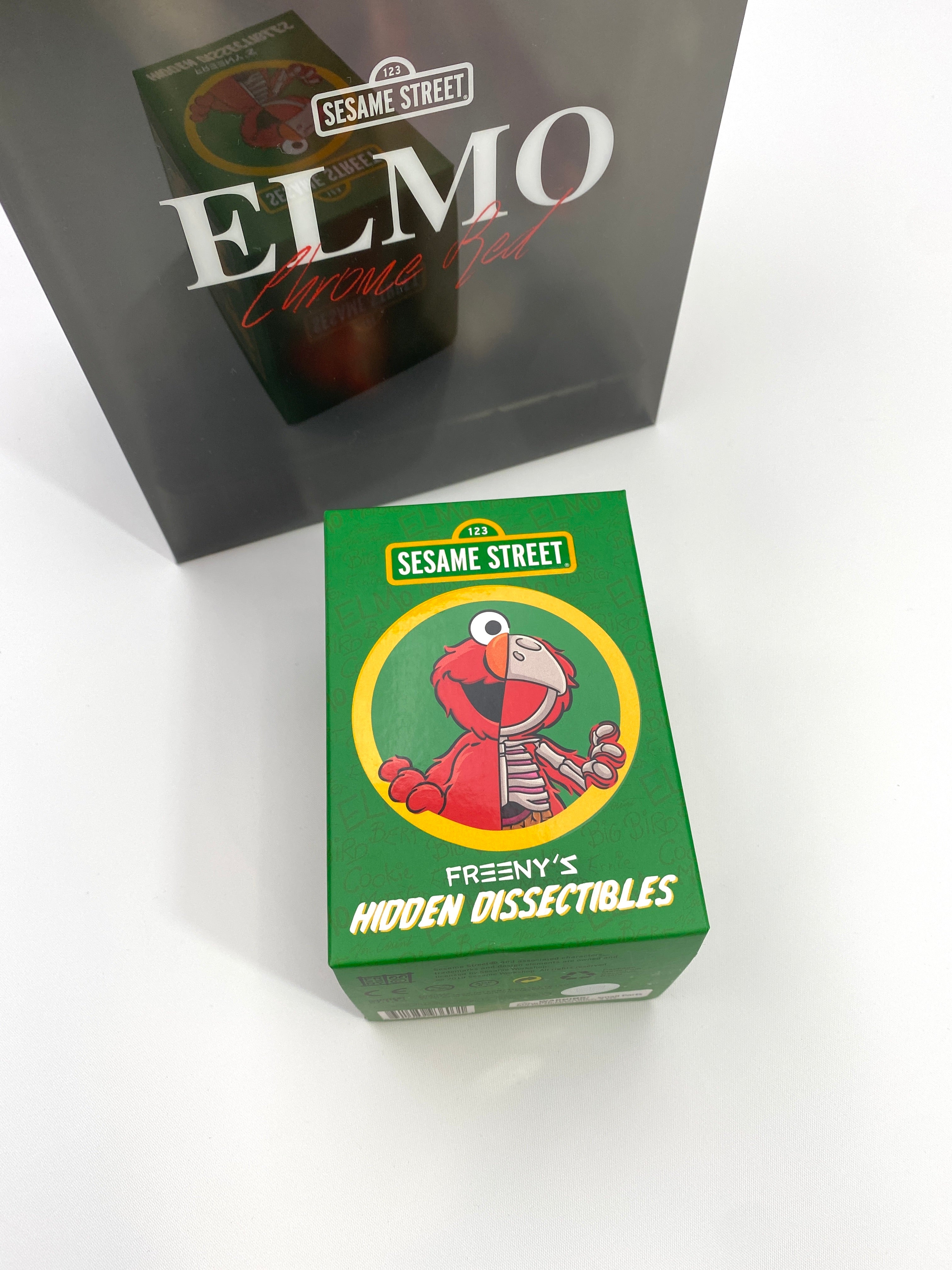 Mighty Jaxx XXRAY x Jason Freeny - Elmo Chrome Red & Complimentary