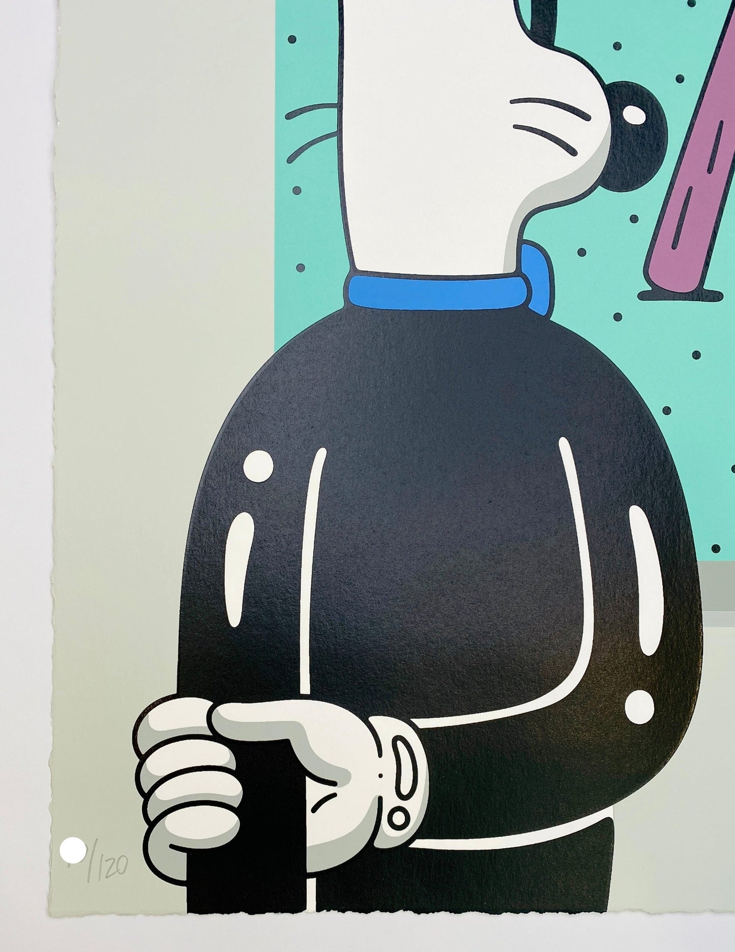 Steven Harrington Head in The Clouds Bottom Left Corner